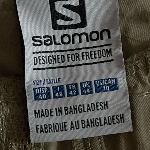 #27 Solomon convertible pants/shorts activedry - Picture 15 of 16